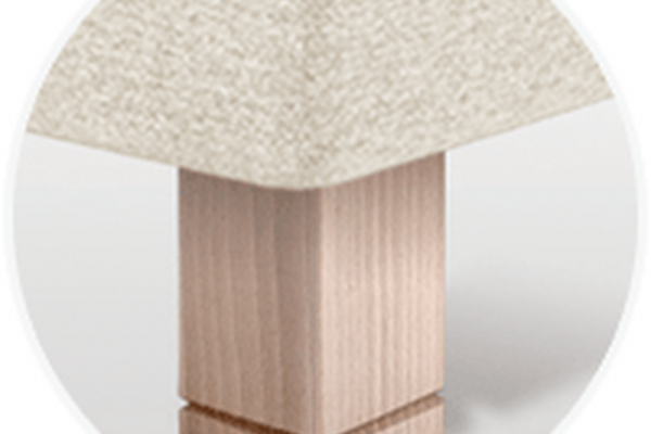 Sonpura Madera Cuadrada 15 cm Feet